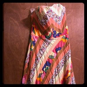 Above the knee Erin Taylor Strapless Dress